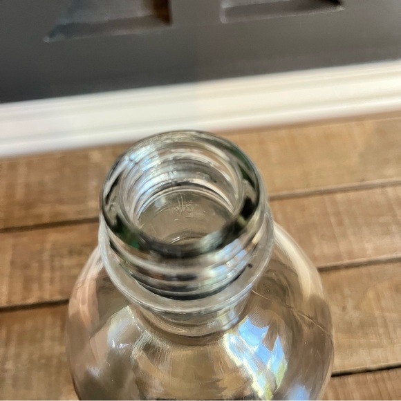MAGNOLIA Home Waco, TX Quality Goods Clear Glass Seltzer Bottle - Picture 7 of 7